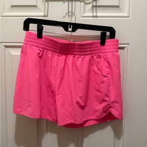 Lilly Pulitzer Vibrant Pink Athletic Shorts